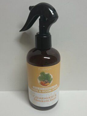 Fusion Cedarwood & Frankincense Essential Oil Linen & Room Spray 8 Oz